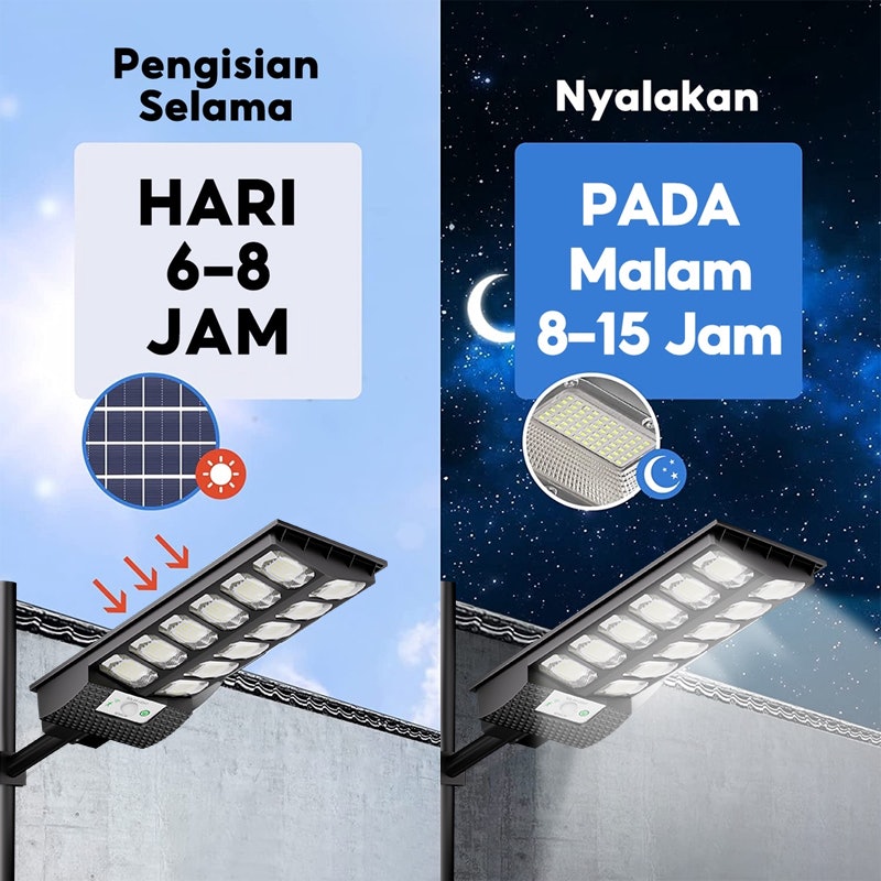 OOKAS Solar Street Light 2000W 4