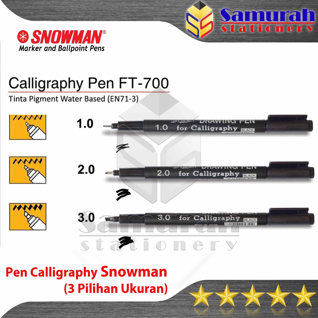 Drawing Pen for Calligraphy ｜ 700