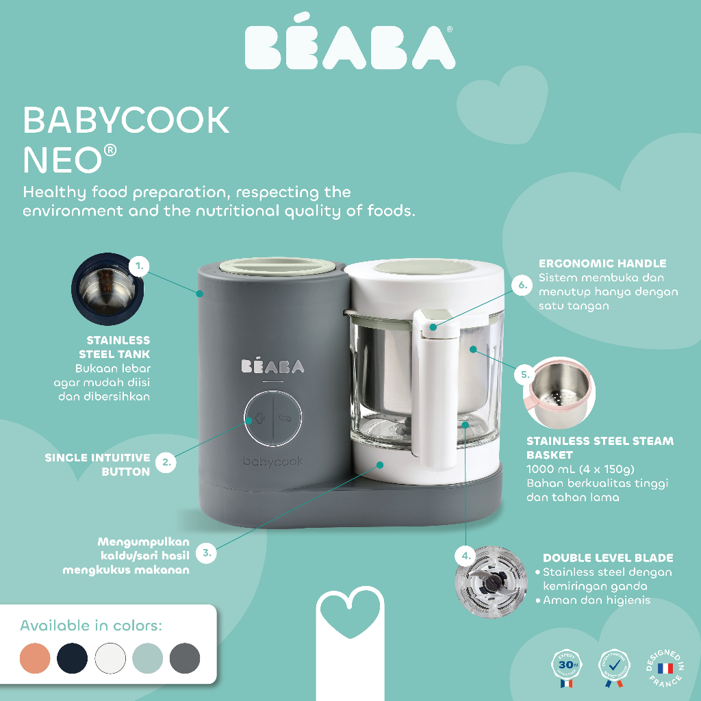 BÉABA BÉABA Babycook Neo Baby Food Maker