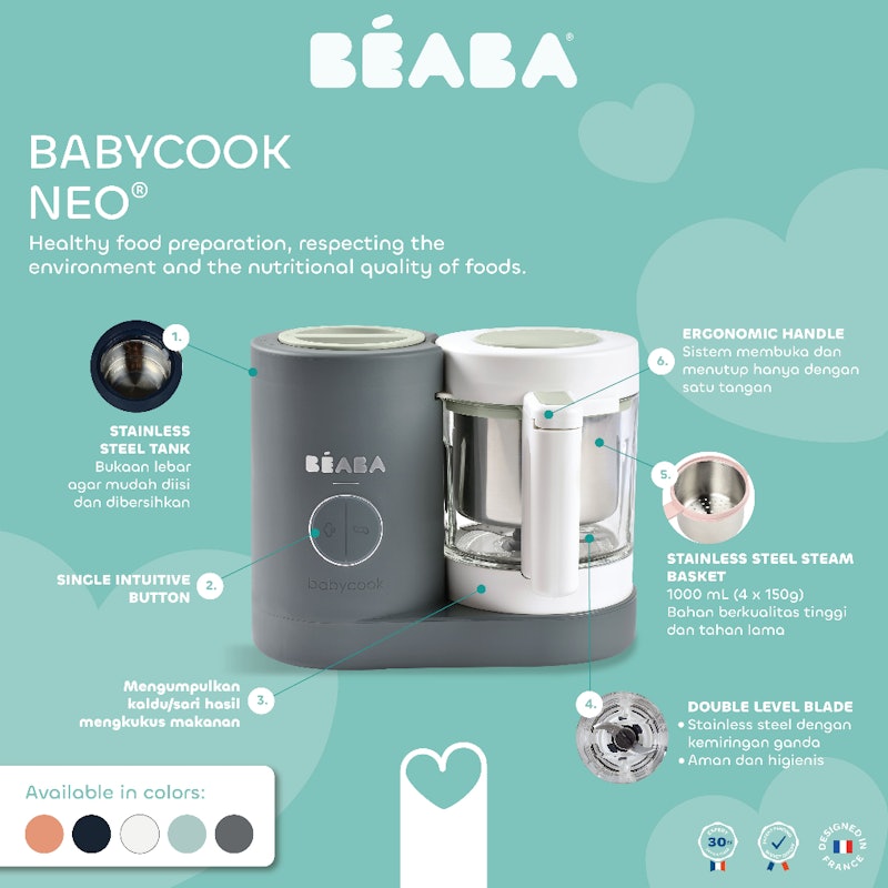 BÉABA Babycook Neo Baby Food Maker 3