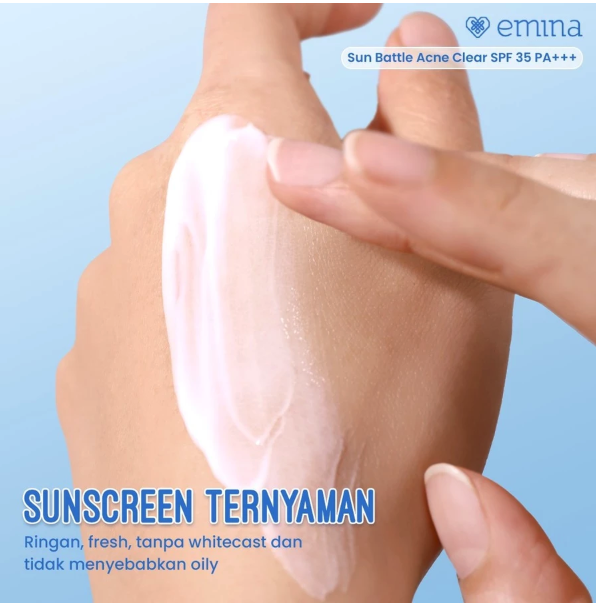 Paragon Technology and Innovation Emina Sun Battle Acne Clear SPF 35 PA +++