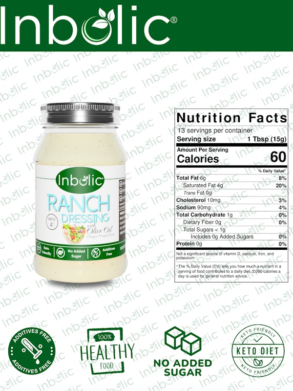 Inbolic Ranch Dressing 200gr 3