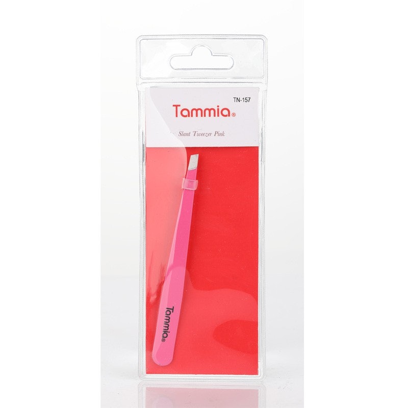 Slant Tweezer Pinset Pink 3