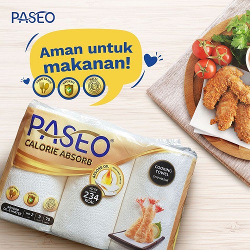 Paseo Indonesia Calorie Absorb Cooking Towel 