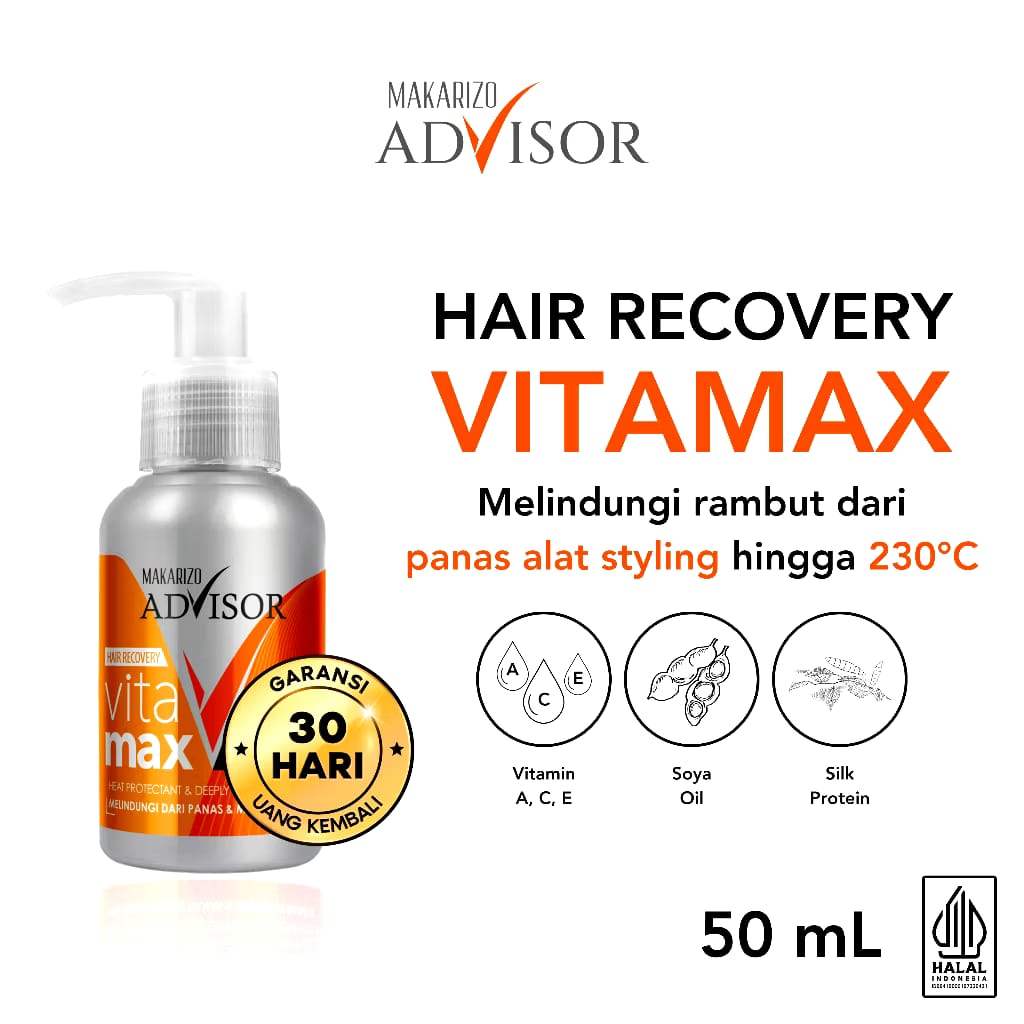 Akasha Wira International Makarizo Advisor Hair Recovery Vitamax
