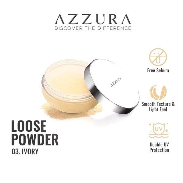 Lion Wings AZZURA Loose Powder Fresh Look