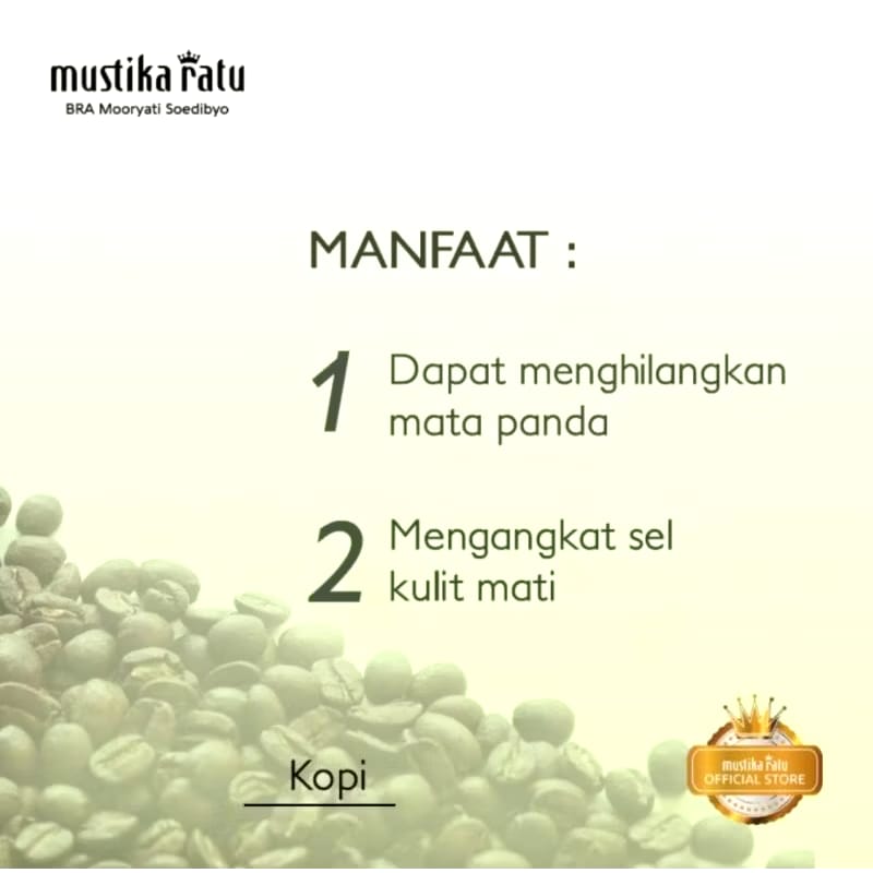 Mustika Ratu Mustika Ratu Body Scrub Kopi