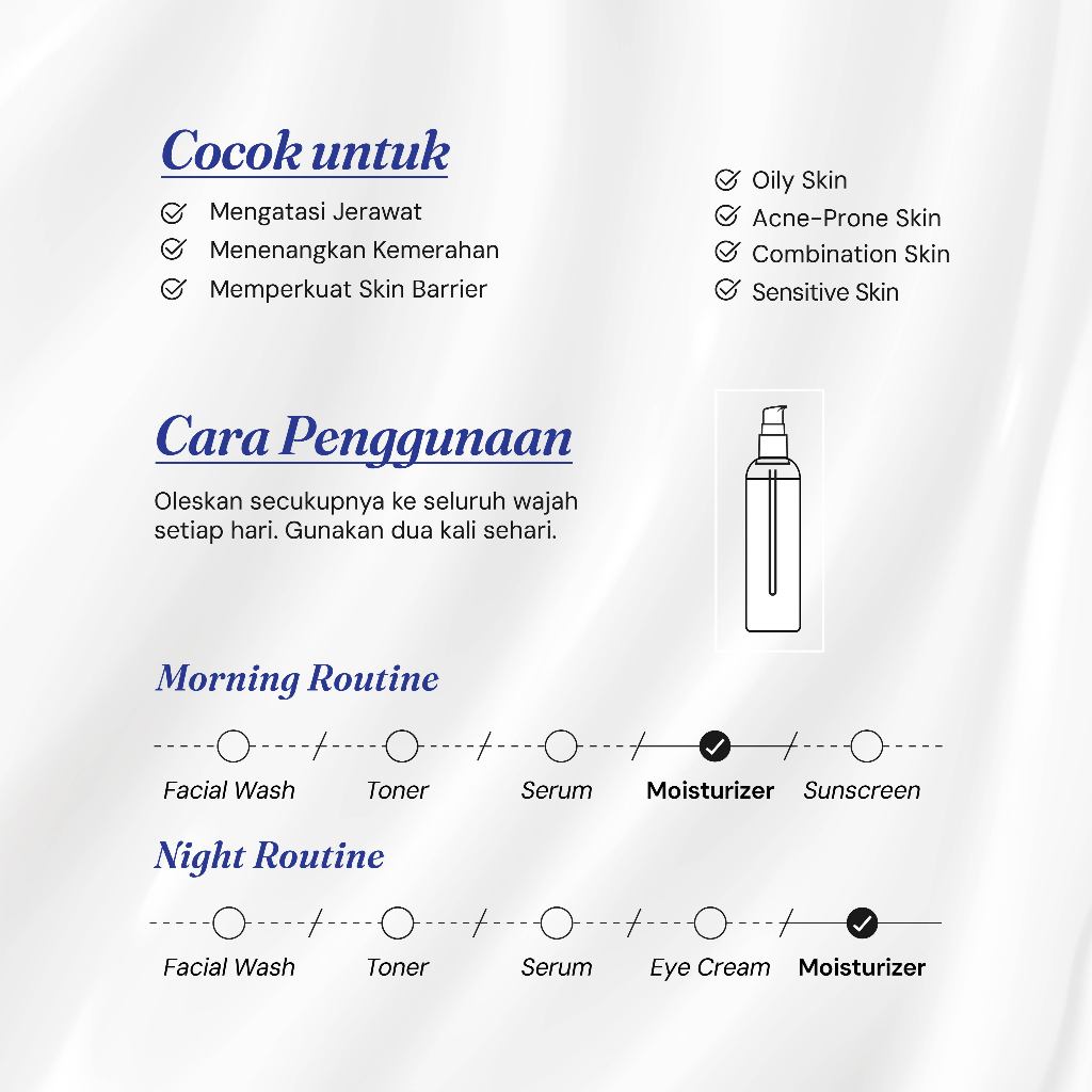 Pillar Brite Care For Skin's Sake FSS Liquid Cream Moisturizer with Zinc PCA 1% & Squalane