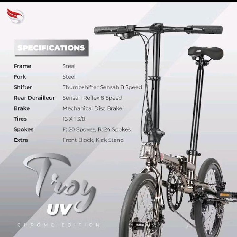 Element Troy UV 8 Speed 16 Inci 5
