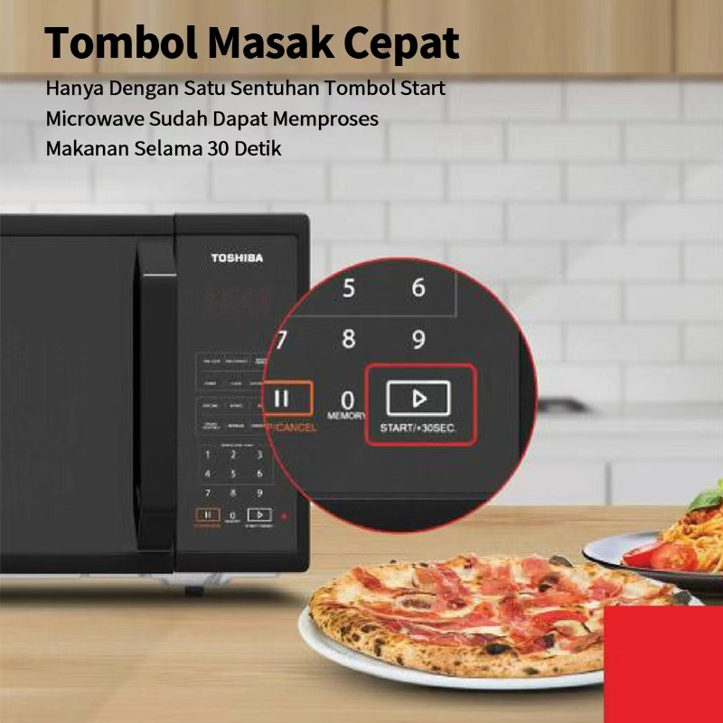 Toshiba  Toshiba Microwave Grill  MM-EG24P(BM)