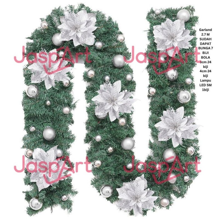 Garland Natal Full Set 3