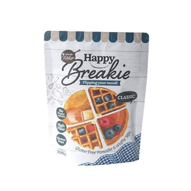 Happy Breakie Gluten Free Pancake & Waffle Mix 1