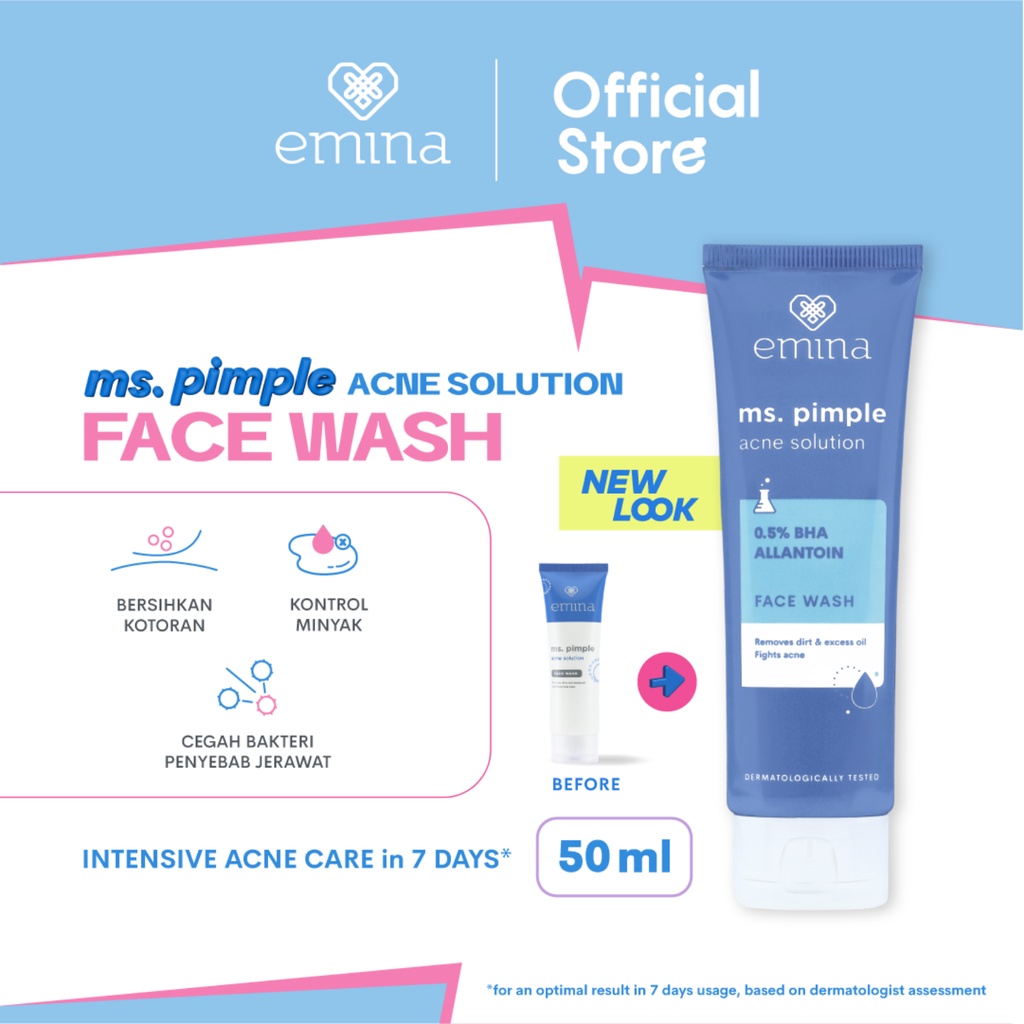 Paragon Technology and Innovation Emina Ms. Pimple Acne Solution Face Wash