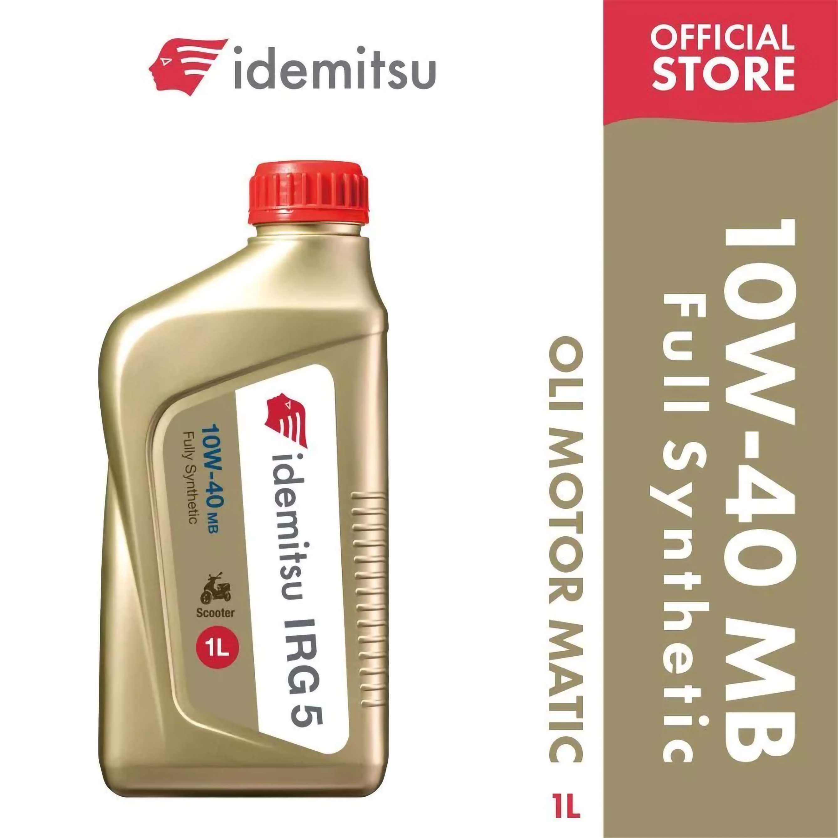 Idemitsu Lube Techno Indonesia Idemitsu IRG5 10W-40 MB Full Synthetic Motorcycle Matic Oil