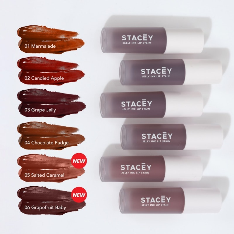 Stacey Jelly Ink Lip Stain 05 Salted Caramel 4