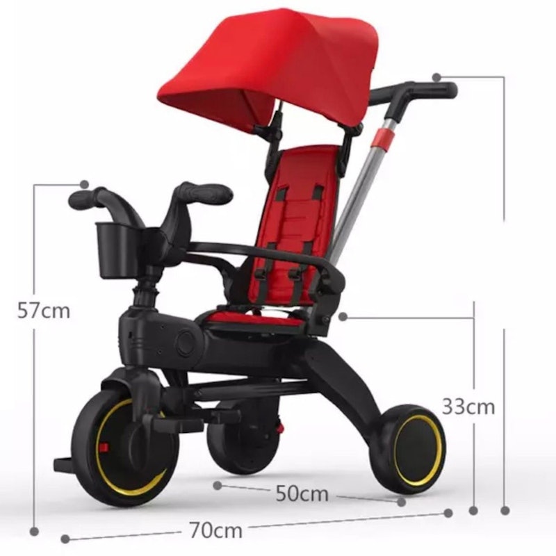Mmflight Sepeda Roda Tiga Lipat 3