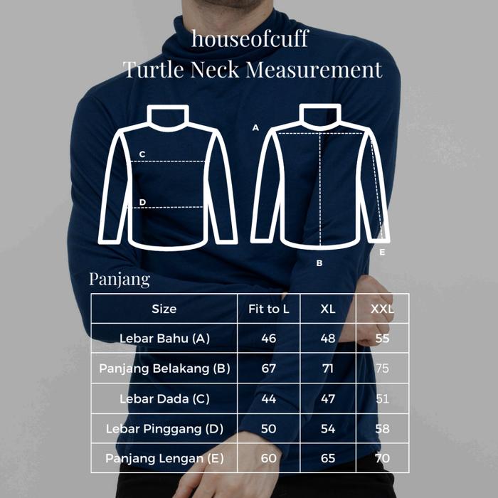  House of Cuff Turtle Neck Shirt 