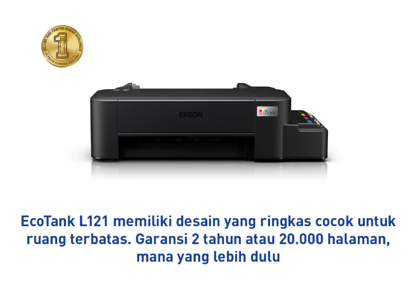  Epson Singapore Epson EcoTank A4 Ink Tank Printer L121