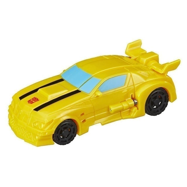 Transformers Cyberverse Action Attackers: 1-Step Changer Bumblebee Action Figure Toy 2