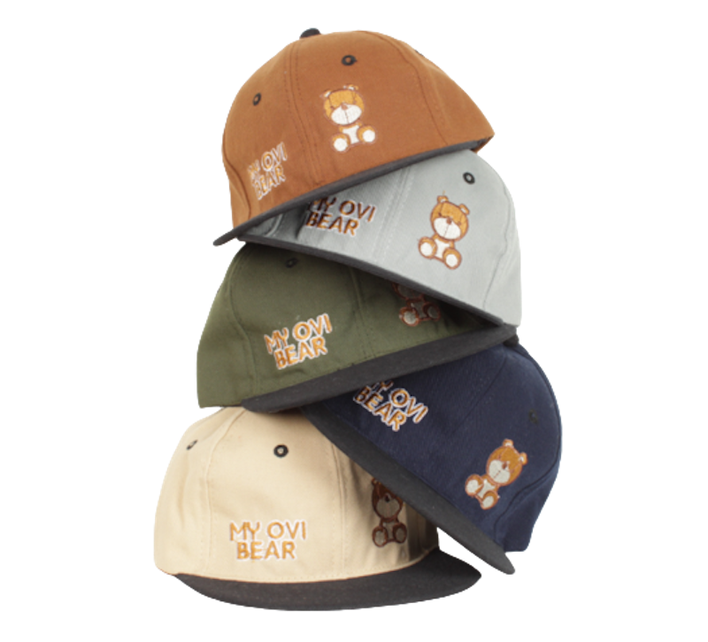 Ovi Bear Snapback Cap 1