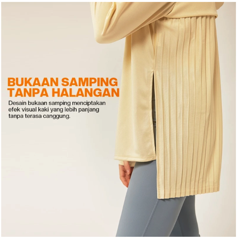WiZi Atasan Olahraga Wanita Sport Hoodie 4