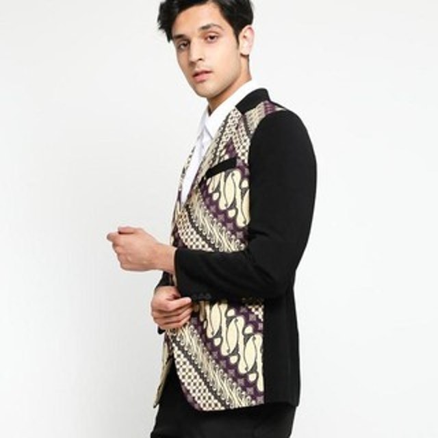 Blazer Pria Batik Kombinasi 2