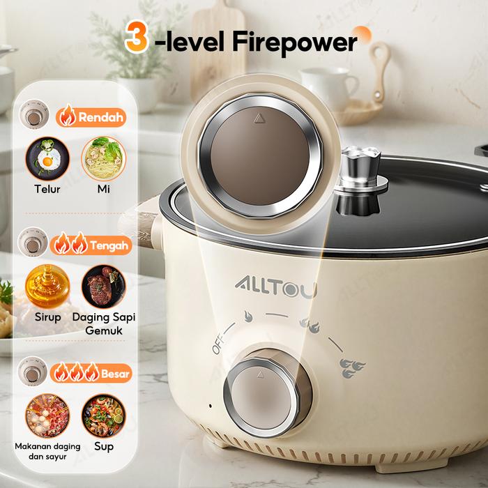Zhi Hui Group Indonesia ALLToU Panci Listrik Serbaguna 3L