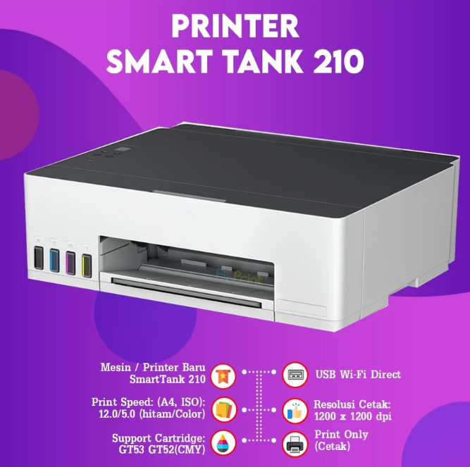 Hewlett Packard Indonesia HP Smart Ink Tank 210