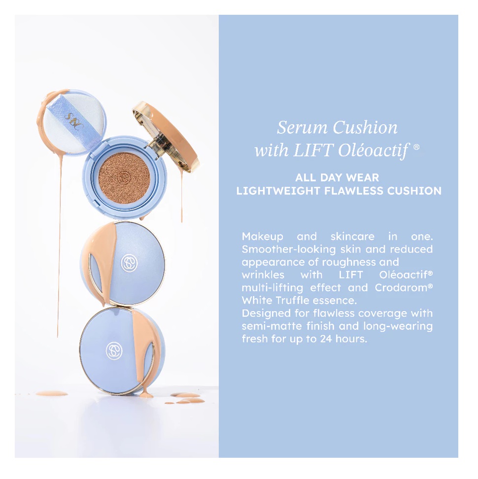 Karli Indah Cosmetics SASC LIFT Oléoactif® White Truffle Flawless Cushion 01 Ivory