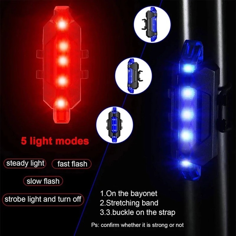 Biomax Lampu Ekor Sepeda 4