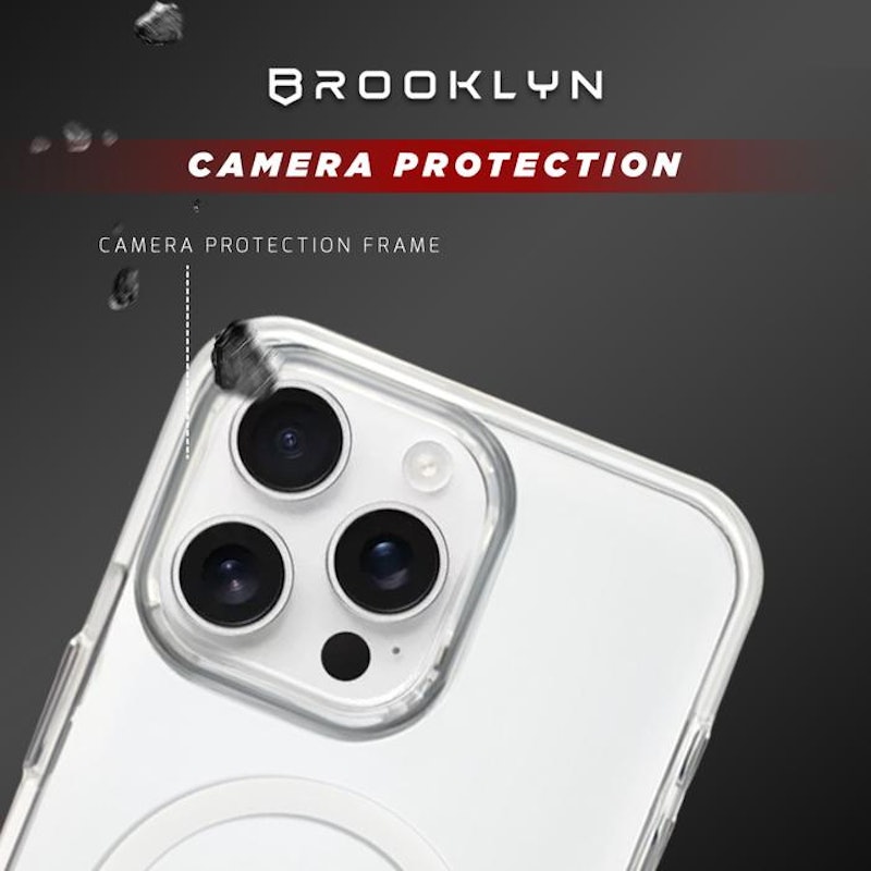 Brooklyn Slim Clear MagSafe Casing iPhone 2