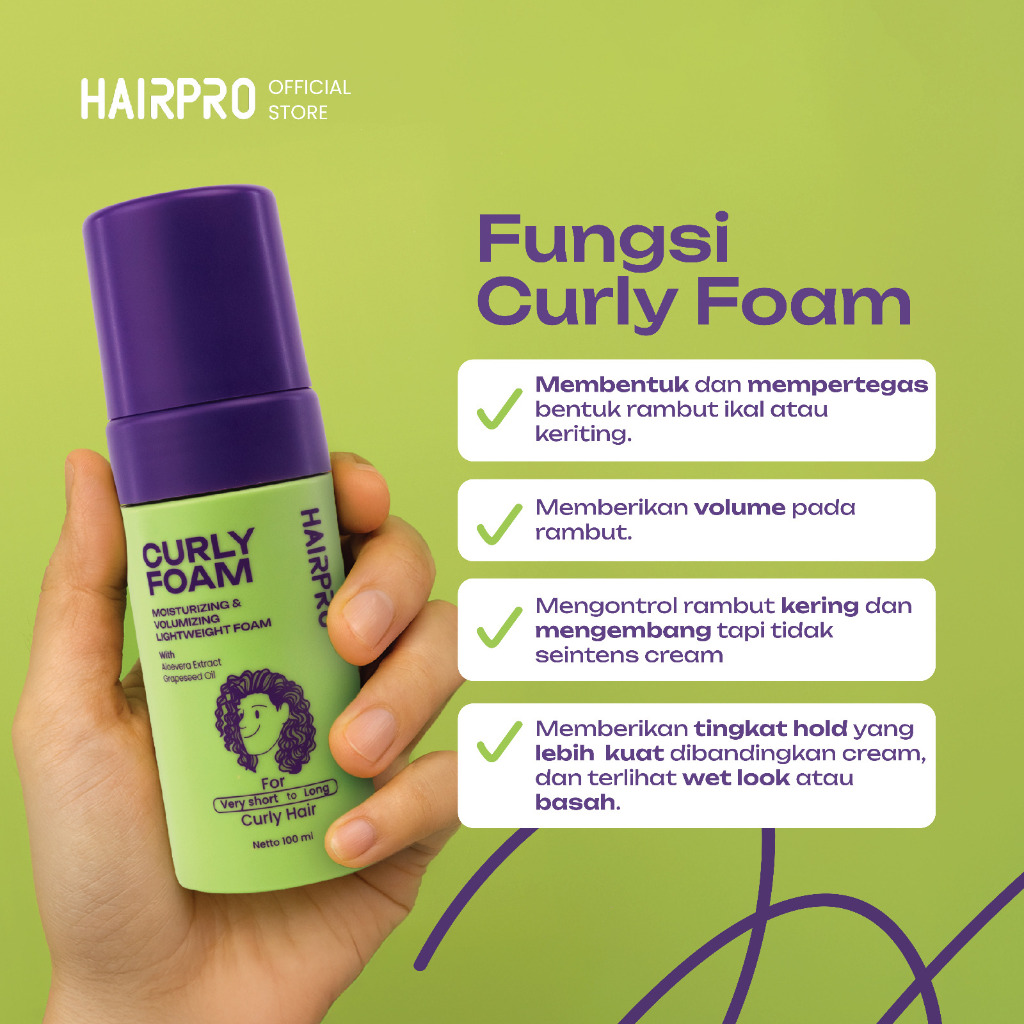 HAIRPRO Curly Foam 4