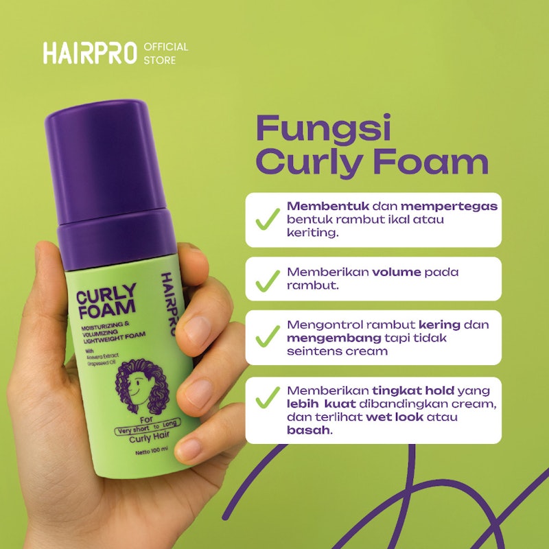 HAIRPRO Curly Foam 4