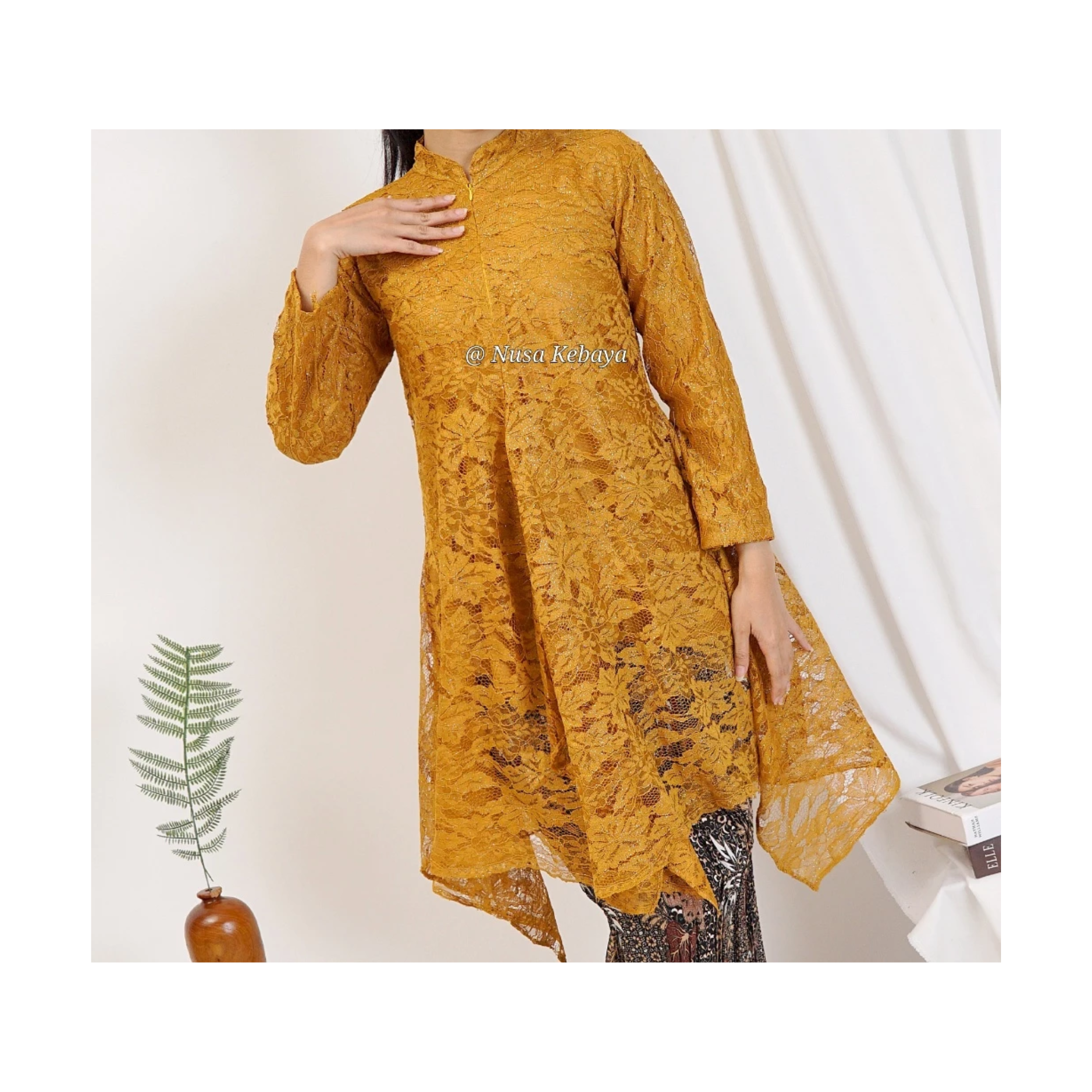  Nusa Kebaya Tunik Brukat Mauri