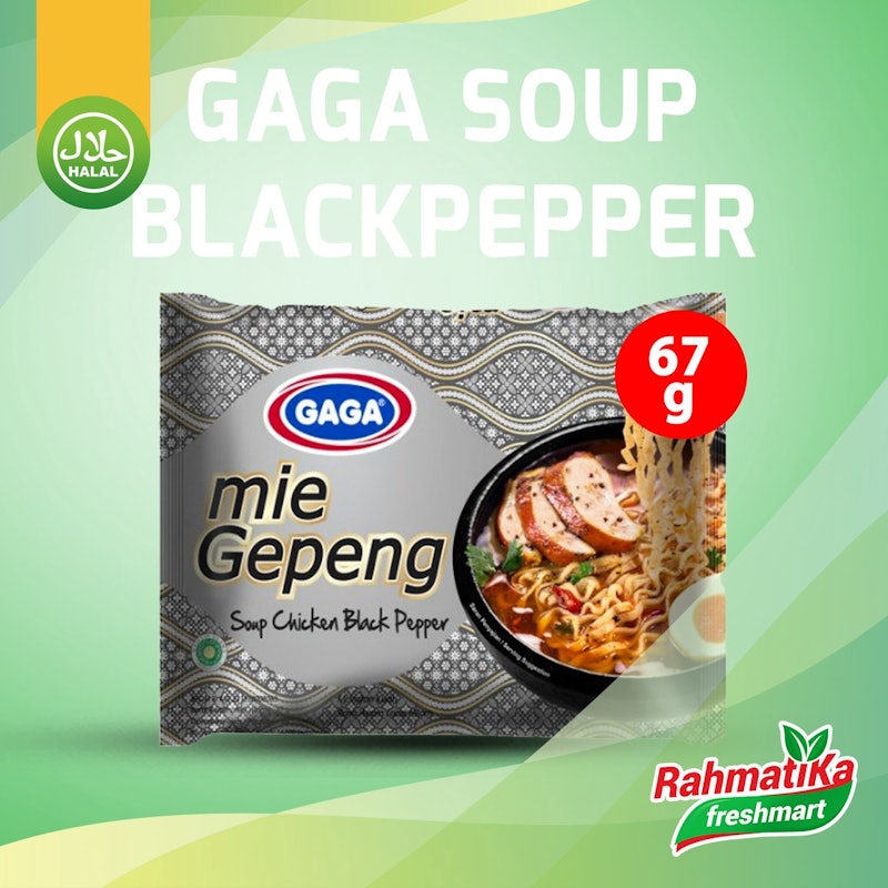 GAGA Gepeng Chicken Black Pepper - Soup 2