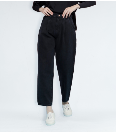 Celana Jeans Slouchy Wanita Boyfriend 1
