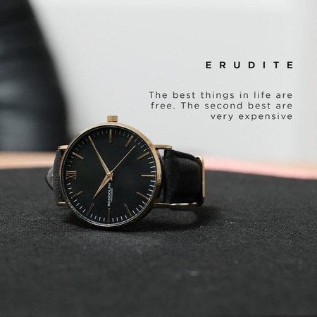  Roodolph Watch Erudite Gold Black