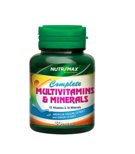 Nutrimax Complete Multivitamins & Minerals
