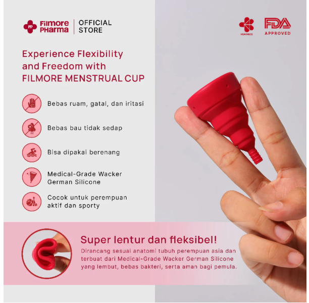 Filmore Pharma Filmore Girlfriend Menstrual Cup