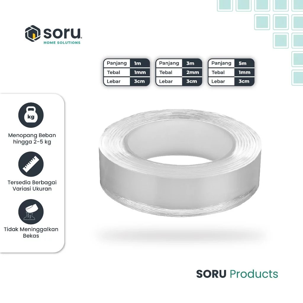 SORU Indonesia SORU Double Tape Nano
