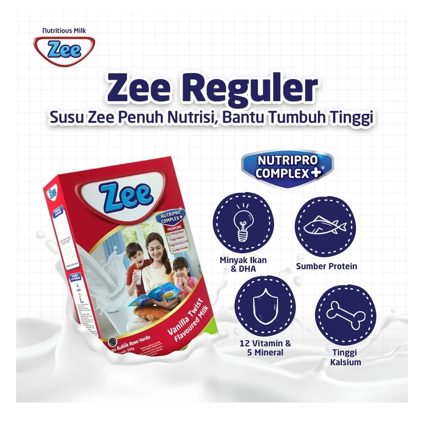 Sanghiang Perkasa Zee Vanilla Twist Flavoured Milk