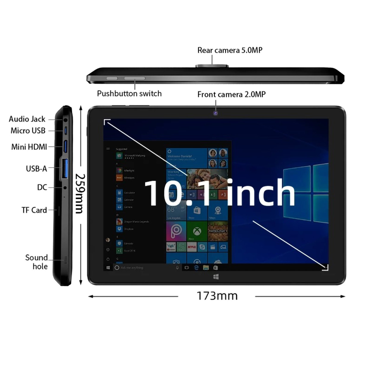 Nextfun Tablet 10.1" 4