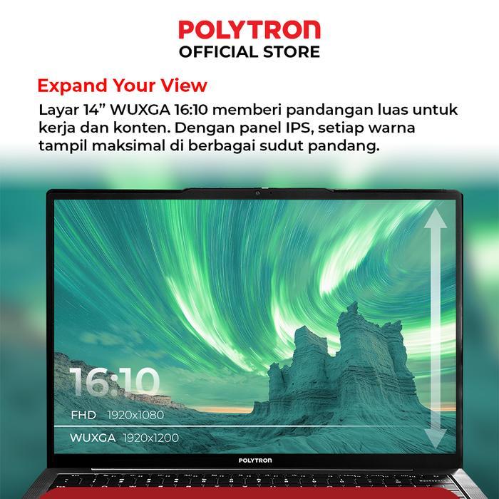 Polytron Laptop Luxia i3 PL-14M3I3A-G82H