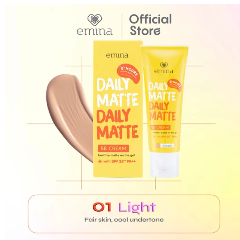 Emina Daily Matte BB Cream 01 Light