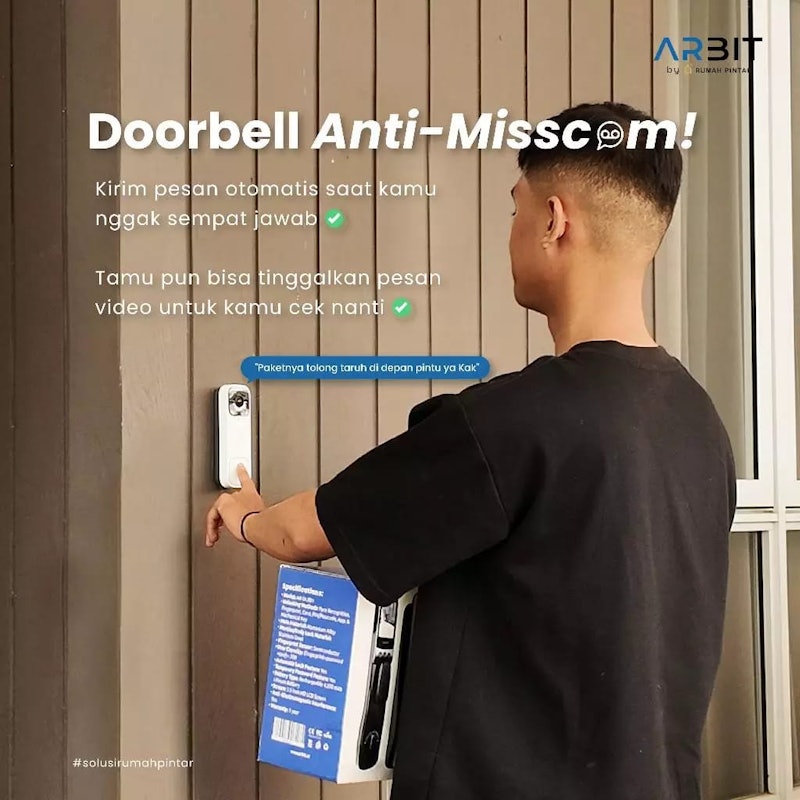 ARBIT Smart WiFi Video Doorbell Pro 3