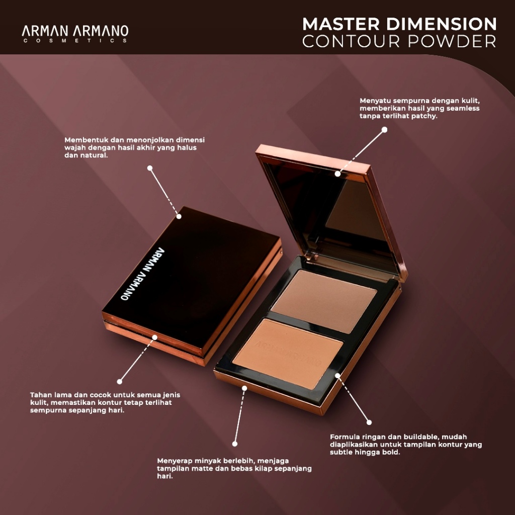 Arman Armano Cosmetics Arman Armano Master Dimension Contour Powder