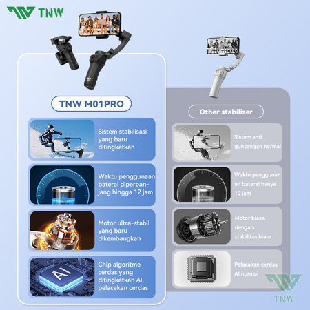  TNW 3-Axis Gimbal Stabilizer M01 Pro