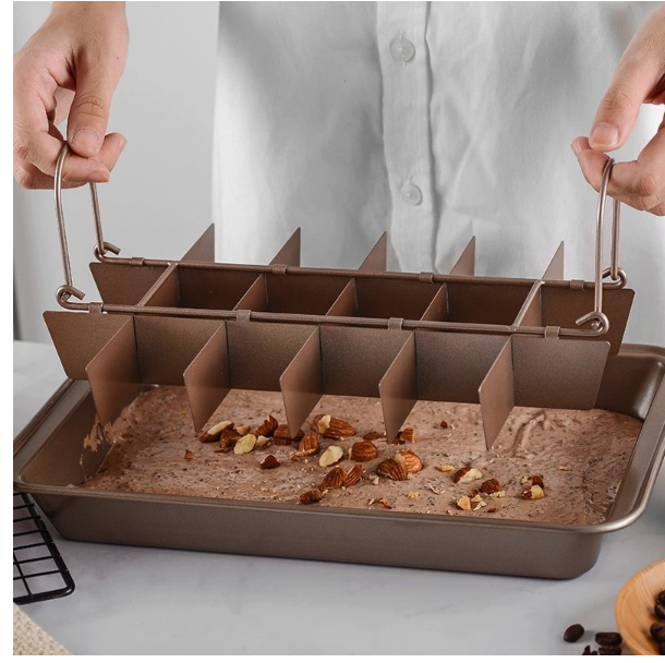  Anabel Loyang Sekat Kue Brownies Anti Lengket  26A91