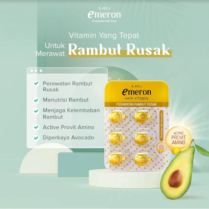 Wings Emeron Hair Vitamin Damage Care