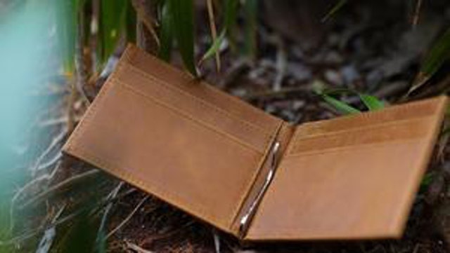 Dompet Kulit RFID Money Clip  2